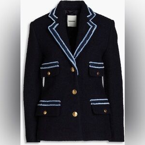 Sandro
Noella Contrast Trim Tweed Jacket